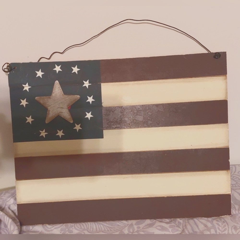 American Flag wall decor